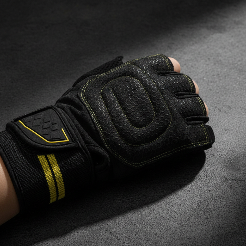 Gants fitness – fond béton 5