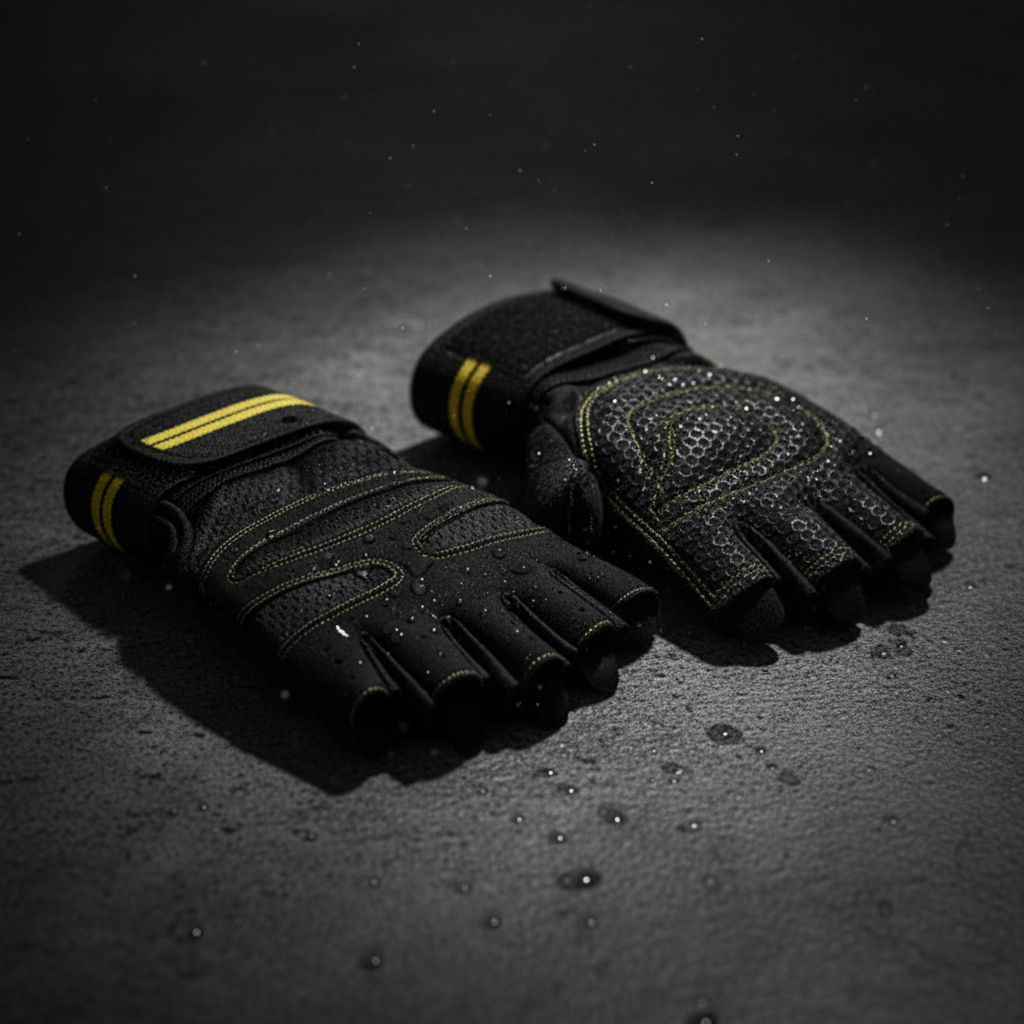 Gants de Sport Half-Finger – Respirants, Antidérapants & Confortables