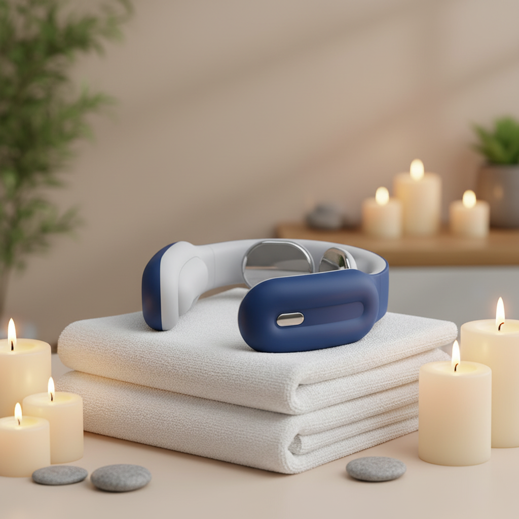 Masseur Cervical Intelligent – Compression Chaude & Physiothérapie